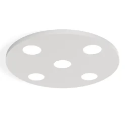 LUMICOM - PHANTEON Plafonnier, 5X GX53, max 8W, métal, blanc, D.50cm