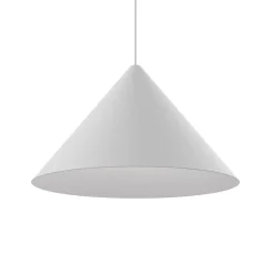 LUMICOM - PINOCCHIO Suspension, 1X E27, max 42W, métal, blanc mat, D.50cm