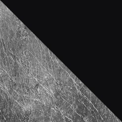 LUMICOM - PIUMA Plafonnier, 1X E27, max 42W, métal, noir mat/feuille argent, D.60cm