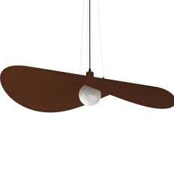 LUMICOM - PIUMA Suspension, 1X E27, max 42W, métal, corten, D.90cm