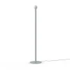LUMICOM - PURO Lampadaire, 1X E27, max 42W, métal, gris, D.4cm H.165cm