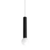 LUMICOM - PURO Suspension, 1X E27, max 42W, métal, noir mat, D.4cm H.30cm