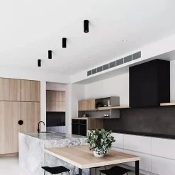 LUMICOM - ROND Plafonnier, 1x GU10, max 33W, métal, rose, D.6cm x H10cm