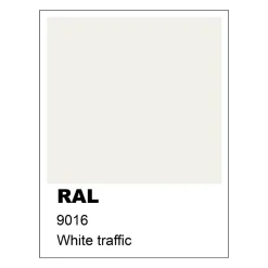 LUMICOM - ROND Suspension, 1X GU10, max 33W, métal, blanc brillant, H.40cm