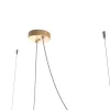LUMICOM - SHELL Suspension, 2X E27, max 42W, métal, anodic gold, D.40