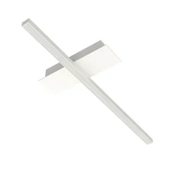 LUMICOM - SPLINT 1X Plafonnier, STRIP LED, 17W/m, 4000K, métal, blanc, L50cm