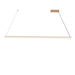 LUMICOM - SPLINT 1X Suspension, STRIP LED, 17W/m, 4000K, métal, anodic gold, L100cm
