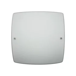 LUMICOM - SQUARE Plafonnier, 3X E27, max 42W, verre sérigraphié, L50x50cm