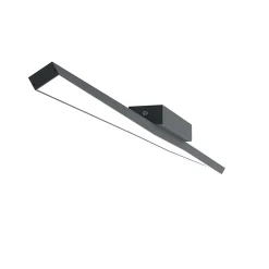LUMICOM - TORX 1X Plafonnier, STRIP LED, 17.4 W/m, 3000K, metal, anthracite, L100cm