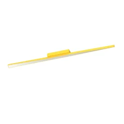 LUMICOM - TORX 1X Plafonnier, STRIP LED, 17.4W/m, 4000K, metal, jaune, L100cm