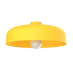 LUMICOM - TUZZI Plafonnier, 1xE27, max 42W, métal, jaune, D.40cm