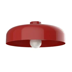 LUMICOM - TUZZI Plafonnier, 1xE27, max 42W, métal, rouge brillant, D.40cm
