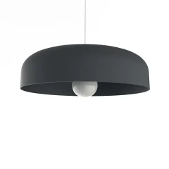 LUMICOM - TUZZI Suspension, 1xE27, max 42W, métal, anthracite, D.40cm