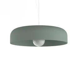 LUMICOM - TUZZI Suspension, 1xE27, max 42W, métal, vert iceberg, D.50cm