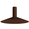 LUMICOM - VERA Suspension, 1xE27, max 42W, métal, marron corten, D.40cm