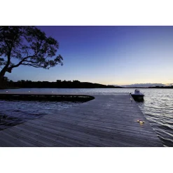 Luminaire encastrable sol LED IP66 IK09 Acier Gris 100mm 1W Kanlux ROGER