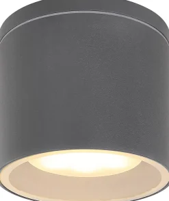 Luminaire extérieur aluminium anthracite mat, 1x GX53 LED