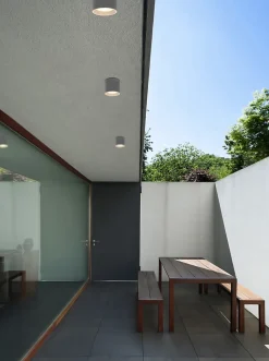 Luminaire extérieur aluminium anthracite mat, 1x GX53 LED