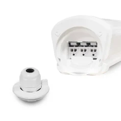 Luminaire LED étanche - 1255x59mm - 35W - 5000K - IP65 - IK10 - Traversant