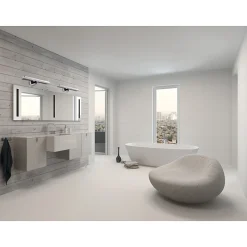 Luminaire mural LED ASTEN - IP44 - 12W - Chrome - 600mm - Salle de bain