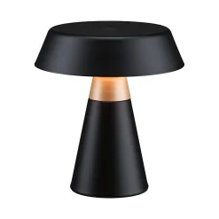 Luminaire rechargeable Lirox IP44 White Switch Noir Champagne