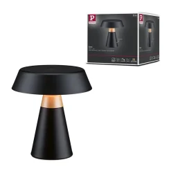 Luminaire rechargeable Lirox IP44 White Switch Noir Champagne