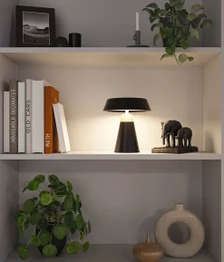 Luminaire rechargeable Lirox IP44 White Switch Noir Champagne