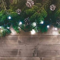 Lumineuse exterieur couleur blanc, guirlande lumineuse Noël 300 LED