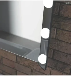 Lumières de miroir de maquillage hollywoodienne avec lumière froide (5700K), lumières de vanité faciles à installer (60 cm)