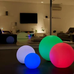 LUMISKY Sphere Led sans fil telecommandable 30 cm - Multicolore