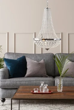 Lustre E14, max. 40W, IP20, chromé - Markslöjd - Gränsö