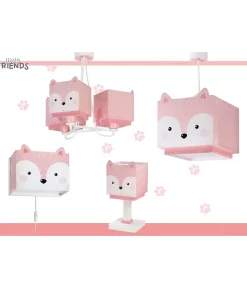Lustre et lampe suspension enfant Little Fox Petit Renarde