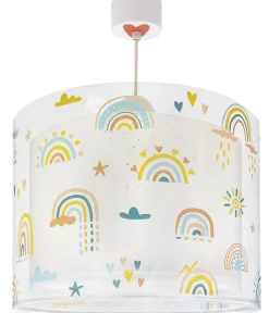 Lustre et lampe suspension pour enfants Rainbow Arc-en-ciel