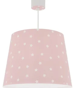 Lustre et lampe suspension Star Light Lumière Étoilée rose
