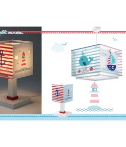 Lustre et lampe suspension enfant Petit Marin