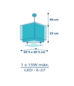 Lustre et lampe suspension enfant Petit Marin