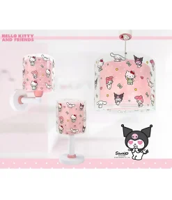 Lustre et lampe suspension pour enfants Hello Kitty & Friends, Kuromi, My Melody et Cinnamoroll