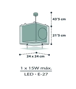 Lustre et lampe suspension enfant The Pirates