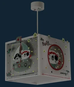 Lustre et lampe suspension enfant The Pirates