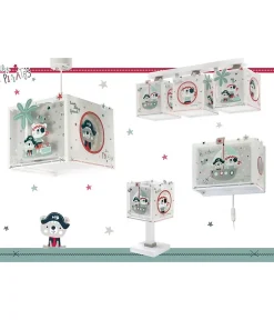 Lustre et lampe suspension enfant The Pirates