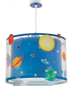 Lustre et lampe suspension enfant Planets Planètes système solaire