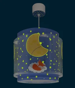 Lustre et lampe suspension pour enfants Moon Dreams Lune