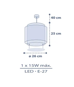 Lustre et lampe suspension pour enfants Moon Dreams Lune