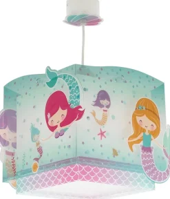 Lustre et lampe suspension enfant Mermaids Sirènes
