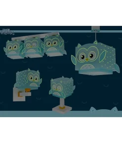 Lustre et lampe suspension enfant Little Owl Petit Hibou