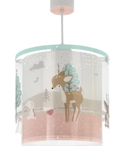 Lustre et lampe suspension enfant Loving Deer Cerf