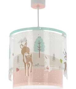 Lustre et lampe suspension enfant Loving Deer Cerf