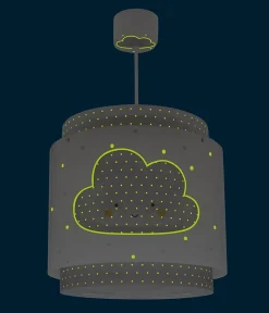Lustre et lampe suspension enfant Baby Dreams Nuage gris