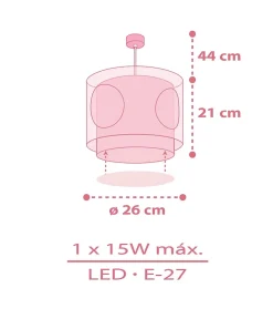 Lustre et lampe suspension pour enfants Princess Dance Ballerines