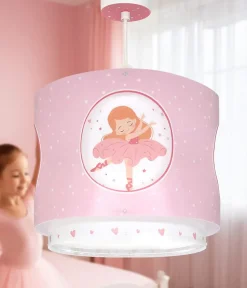 Lustre et lampe suspension pour enfants Princess Dance Ballerines